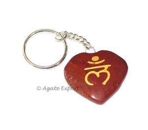 Sánscrito jaspe rojo Lum Reiki llaveros - Product Image 1