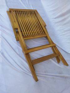 Chaise en bois de teck, mobilier pliable avec bras, haute qualité pour les meubles de jardin extérieur, offre spéciale, livraison gratuite - Product Image 2
