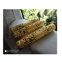 Boîtes d'invitation personnalisées en forme de parchemin, avec finition brillante/mate et gaufrage, pour les papeteries de mariage