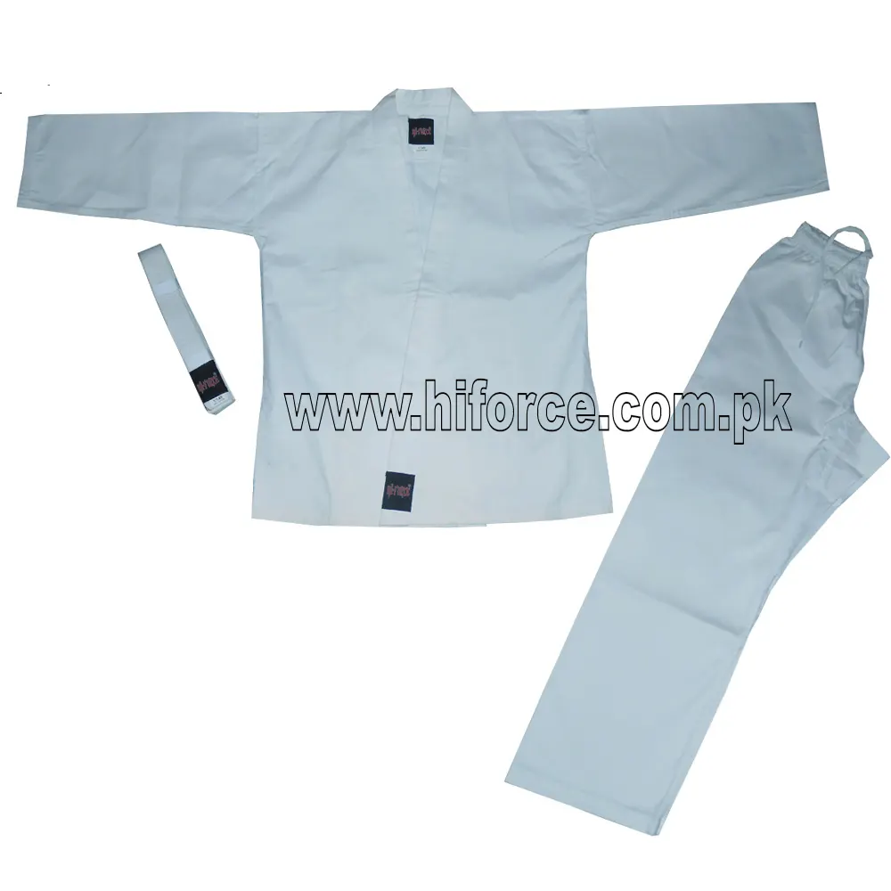 Chất Lượng Cao Cotton Polyester Trẻ Em Dành Cho Người Lớn Karate Đồng Phục/Karate Gi/Võ Thuật Đồng Phục Twill Vải Karate Kata