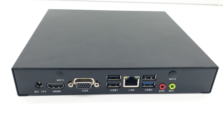 Plus petit Fanless Win8 Linux Ubuntu J1900/I3/I5/I7 Mini PC