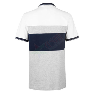 Top venta verano moda hombres media manga algodón Golf para Polos de talla grande transpirable personalizable camisetas en blanco - Product Image 4
