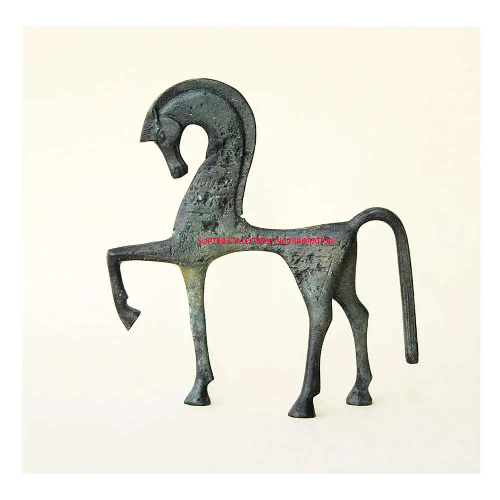 Egyptische Paard Home Decor Tafel Sculptuur