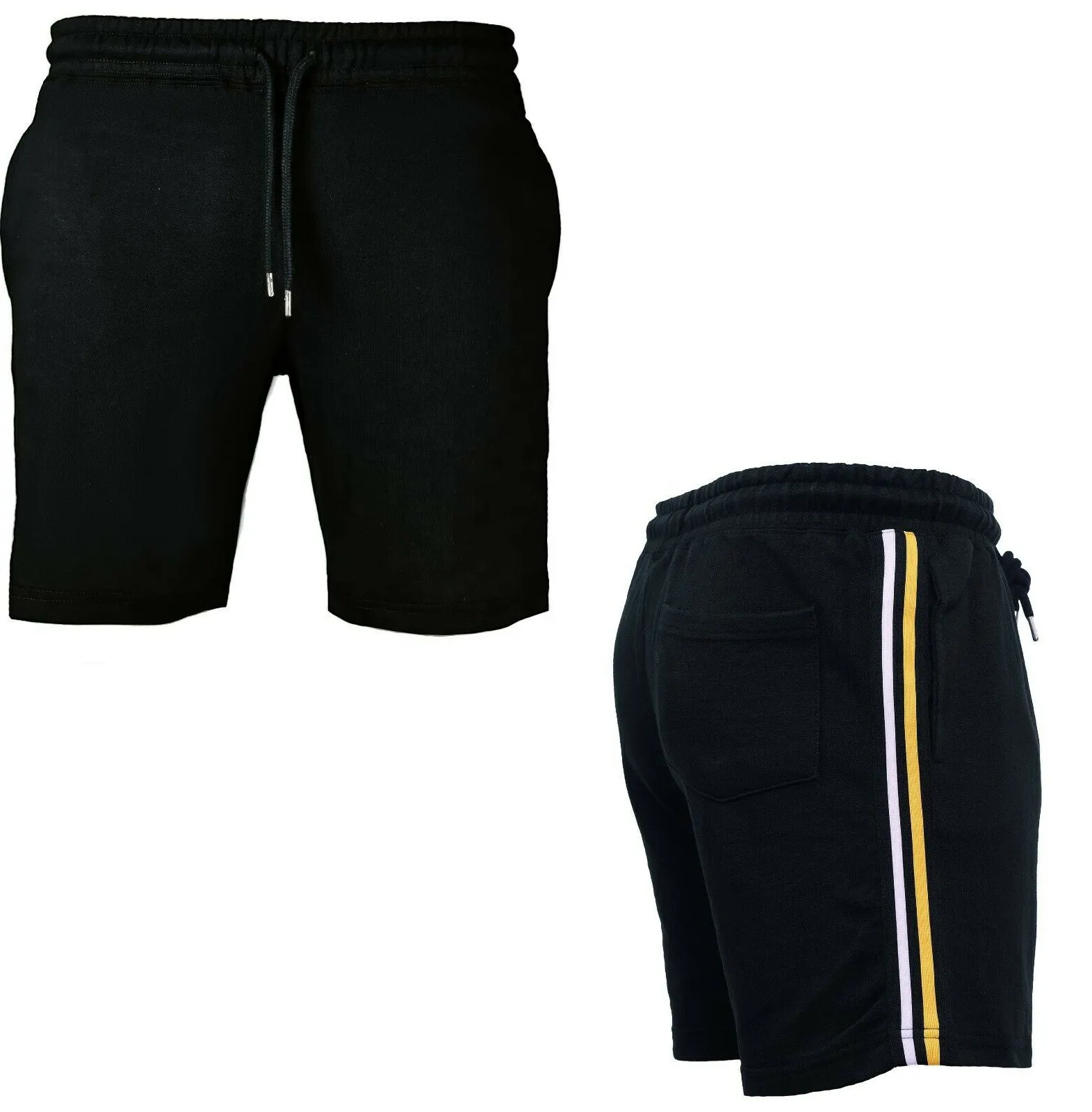 New Men Summer Shorts Fleece Trendy Gym Running Lounge Wear Casual Sweat Shorts
