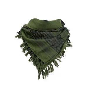 Shemagh de haute qualité 100% coton, couvre-chef, keffiyeh, écharpe tactique du désert, hijab musulman, motif à pois, homme, été, 110x110 CM - Product Image 5