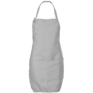 Adjustable 100% Organic Cotton GOTS Certified 220 GSM Weight Adjustable Straps Women Home Cooking Pinafore <b>Aprons</b> With 3 Pockets - Product Image 3