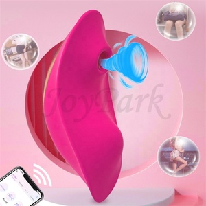 JoyPark APP controllata vibratore da donna giocattolo del sesso di controllo Mobile clitoride capezzolo stimolatore indossabile Clit Sucker massaggio vibratore - Product Image 3