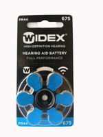 Pile pour appareil auditif Widex, taille 675, zinc-air, 1,40 V, sans mercure, fabriquée au Royaume-Uni, 1,77 grammes, fournitures de réadaptation thérapeutique