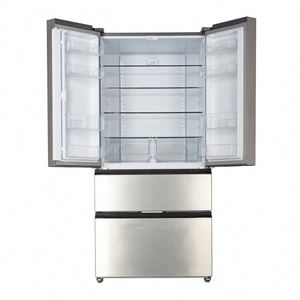 Refrigerador de Cocina con Puerta <span class=keywords><strong>Francesa</strong></span> y Pantalla LED con Logotipo Personalizado, Suministro Directo de Fábrica 558L - Product Image 4