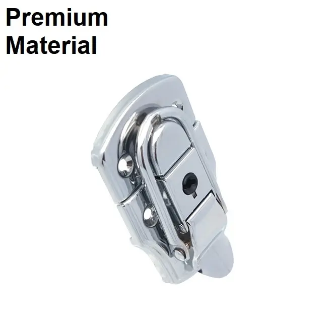 Customized large size HC254 key type hasp lock hardware for solid cabinet boxes case locks quick release special adjustable