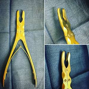 Pinzas de Ruskín para huesos, de doble acción, para cirugía ortopédica, con certificación CE, Clase I, manuales - Product Image 4