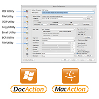 Plustek PS30D Plus Escáner de Documentos Duplex-Alimentador de Documentos Automático y Función PDF de Búsqueda por Abbyy OCR. Para Mac/Windows