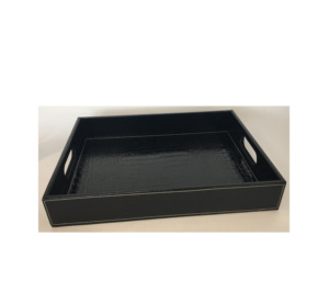 High Quality Leather <b>Trays</b> ~ Barware <b>Serving</b> <b>Trays</b> - Product Image 4