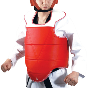 Protège-poitrine en cuir, 1 pièce, protecteur de poitrine pour boxe et Taekwondo, nouveauté - Product Image 3