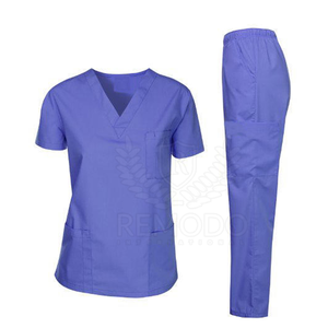 Uniformes médicos a la moda, ropa elástica de manga corta, trajes de enfermera personalizados - Product Image 6
