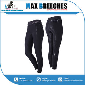 Calzoncillos de nailon cómodos de alta calidad, parche de silicona para la rodilla, logotipo personalizado, espinilleras deportivas para caballos, calentadores de piernas - Product Image 5