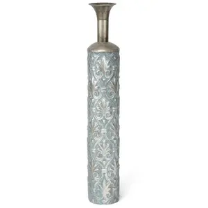モダンアクセント花瓶真鍮アルミニウム鉄の最高品質の金属売れ筋新しいデザイントレンディな花瓶