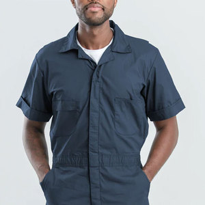 Combinaisons pour hommes de grande taille en coton à manches courtes pour hommes de travail industriel pour hommes 2022 - Product Image 6