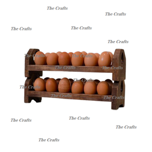 ถาดไม้ใส่ไข่ไม้สำหรับบ้านโรงแรมและร้านอาหารเครื่องครัว - Product Image 2