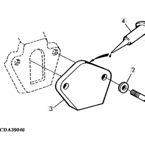 Vis de capuchon de tracteur JD de haute qualité numéro de pièce 19H1112 pièce de rechange essentielle pour un fonctionnement efficace du tracteur - Product Image 2