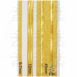 Bulk Supply Rayan Gold Braid Factory Gold <b>Collar</b> Tab Braid Pakistan <b>Lace</b> Manufacturers Eco-Friendly Sequin Fabric Narrow - Product Image 3