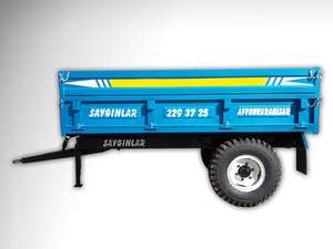 Remolque agrícola de alta calidad, 4 toneladas, de Turquía, para granjas - Product Image 2