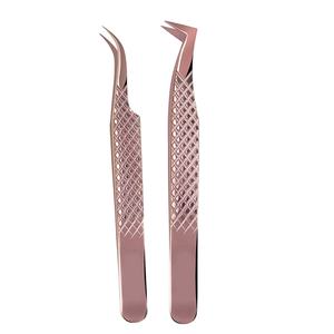 Women Top Sale <b>Beauty</b> Kit <b>Tool</b> For <b>Eyelashes</b> Tweezers Lashes In Different Color Tweezers - Product Image 1