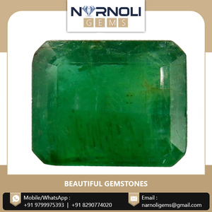 พลอยมรกตสีเขียวทรงแปดเหลี่ยมเจียระไนแบบหลวมสำหรับทำเครื่องประดับ มีจำหน่ายในราคาขายส่งพร้อมโปรโมชั่นลดราคา - Product Image 3