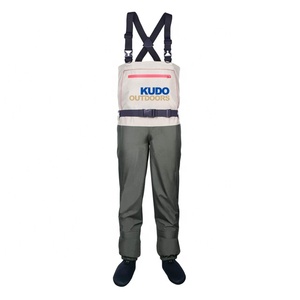 Pêche à hauteur de poitrine respirante, vente en gros, pas cher, avec crampons - Product Image 2