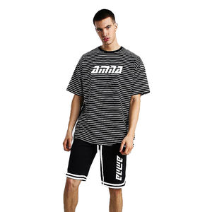 Nouveaux ensembles d'été en coton pour hommes avec impression de Logo personnalisée en vente - Product Image 3