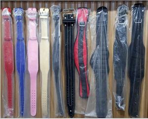 Ceinture de contouring pour la musculation, accessoire 4 pouces en cuir pleine fleur, Double soutien du dos, parfait pour la gymnastique et l'entraînement de musculation - Product Image 6