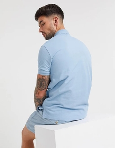 เสื้อยืดโปโลสตรีทแวร์,ผ้าฝ้าย100% สำหรับผู้ชายทรงสลิมฟิต - Product Image 4