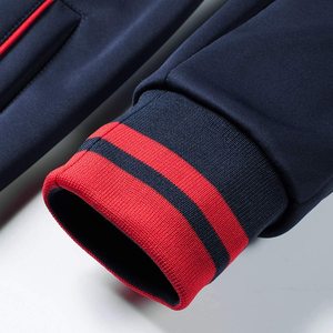 Chándales con capucha para hombre, ropa masculina de poliéster con Logo sublimado, de alta calidad, venta al por mayor, 100% - Product Image 3