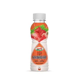 NAWON-Bebida de zumo de fruta de melocotón, 320ml, saludable, jugo de frutas y verduras en botella de Mascota, hecha en Vietnam, OEM, venta al por mayor