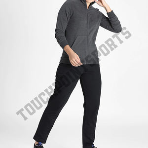 Women Casual Solid Long Sleeve Zipper Pocket track Shirt Sweatshirt Tops Female Hoodies street wear - Product Image 5