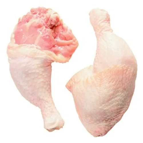 Cuarto de pierna de pollo limpio, venta a china, sin manchas de sangre y bien drenado