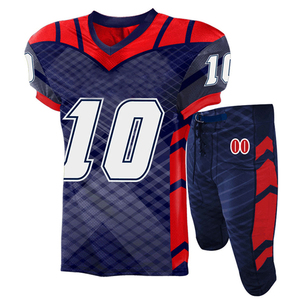 Uniformes de fútbol americano Slim Fit, Color amarillo, hecho en Material de malla de poliéster, Logo personalizado, Kit de uniforme de sarga transpirable - Product Image 4