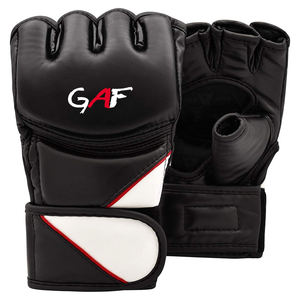 GAF MMA Gants de sparring Gants de boxe professionnels personnalisés en cuir Pu Gants à doigts ouverts - Product Image 2