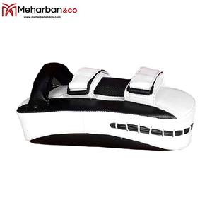 High Quality Customized Curve Pads Muay Thai Kick Boxing MMA Mitts Foot Target Durable Kick Pads - Product Image 4