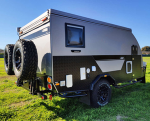 Remolque de Campamento Ligero de 13 pies, Modelo 2025, <span class=keywords><strong>4X4</strong></span>, Remolcable, con Techo Elevable, <span class=keywords><strong>Caravana</strong></span> <span class=keywords><strong>Pequeña</strong></span> con Cocina Extraíble para Camioneta, en Venta - Product Image 5