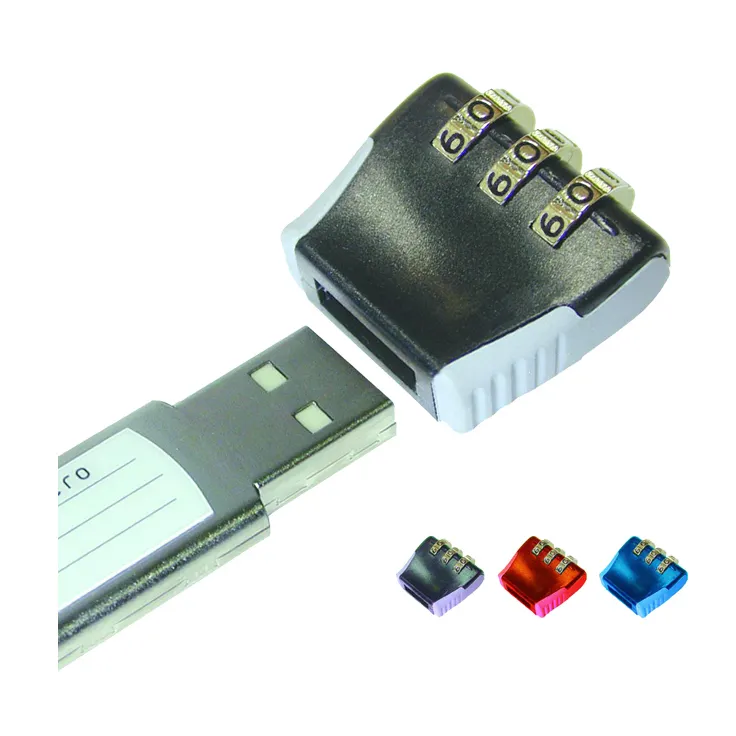 Security cover for USB flash drive