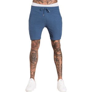 Vêtements de sport de compression personnalisés Shorts de sport pour hommes Respirant Athlétique Fitness Workout Noir Imprimé Casual Taille élastique Running - Product Image 4