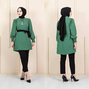 Tunique Kimono pour femmes, vêtements islamiques, Abaya, Kaftan, mode arabe, musulman, dubaï, robes modestes, qualité turque, nouvelle collection - Product Image 5