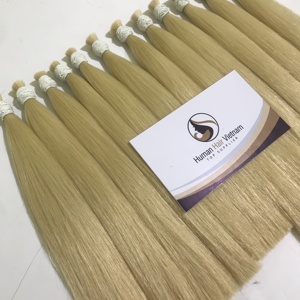 Cheveux vierges à cuticules, Extension de cheveux naturels brésiliens blond russe, vente en gros, 613 - Product Image 1