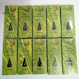 Conos de Incienso Perfumados con Hierba Limón de la Popular Marca Auroshikha, Paquete al por Mayor de la India, Conos de Incienso Auroshikha - Product Image 2