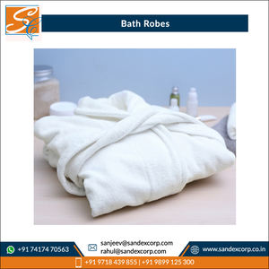 Fourniture OEM 100% coton peignoirs pour adultes séchage rapide doux modèle personnalisé Design moderne prix de gros robes - Product Image 4