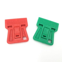 Grattoir portable avec poignée en plastique et lame