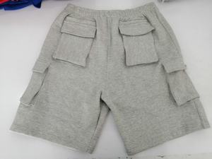 Pantalones Cortos Cargo Casuales para Hombre, Cintura Elástica, Lona Transpirable, Bolsillos Grandes con Parches, Algodón, Ropa Deportiva de Verano - Product Image 5