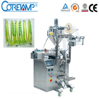 Máquina semiautomática de embalaje de Doble Material, embalaje de granos de cereales, bolsita para aperitivos