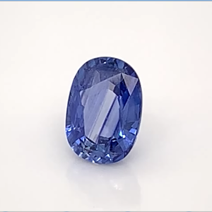 หินไพลินสีฟ้าธรรมชาติที่ได้รับการรับรองจาก IGI สีเหลี่ยมเพชรพลอยตัดพิเศษผู้ผลิตอัญมณีออกแบบล่าสุดร้านค้าออนไลน์ปกติ - Product Image 2